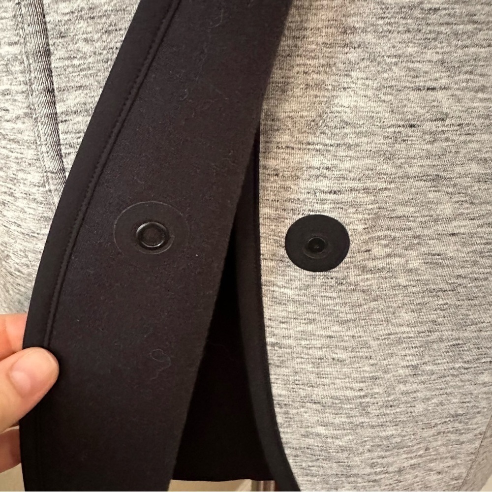 Lululemon Urban Horizons Heathered Space Dyed Grey/Black Jacket Size XS - Picture 7 of 17
